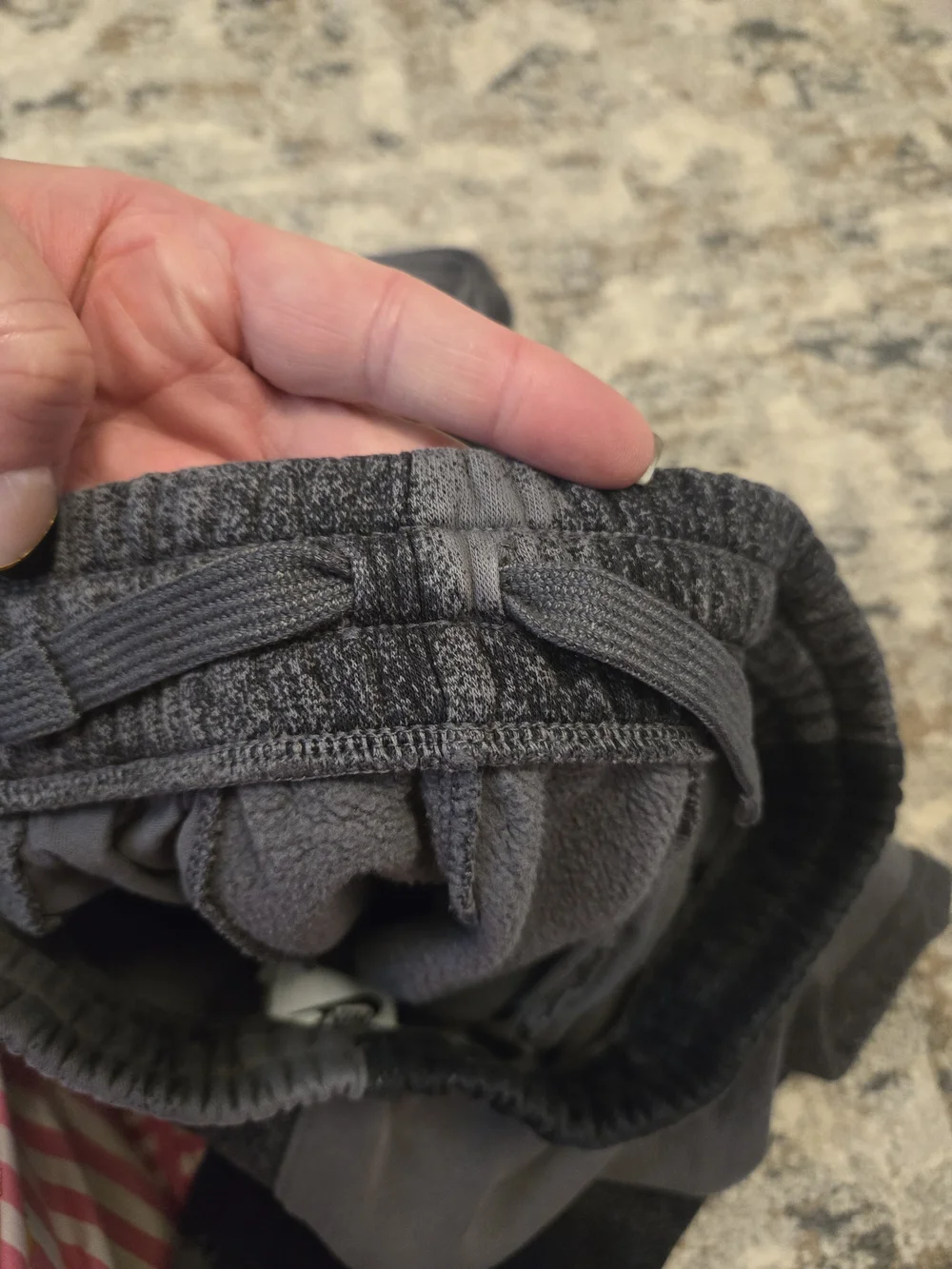 Nike Kids' Black & Gray Tie-Dye Jogger Pants